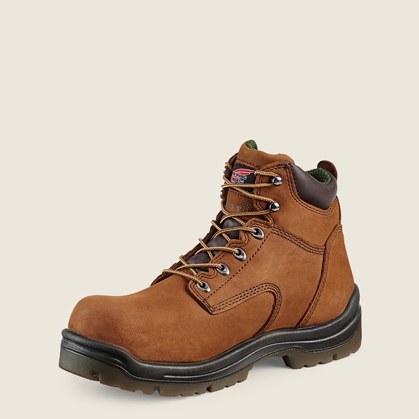 Botas de Seguridad Red Wing Hombre Marrom - King Toe® - 6-Inch Insulated Waterproof Toe - 967-QVRBFJ